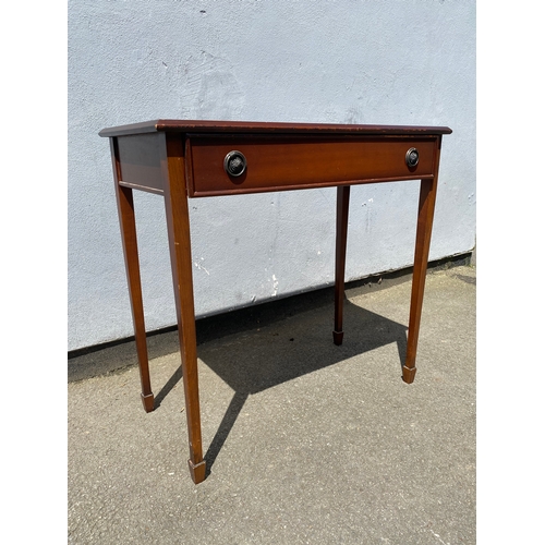 255 - Mahogany console table