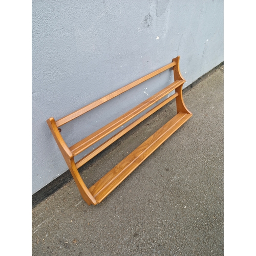 304 - Mid century Ercol plate rack