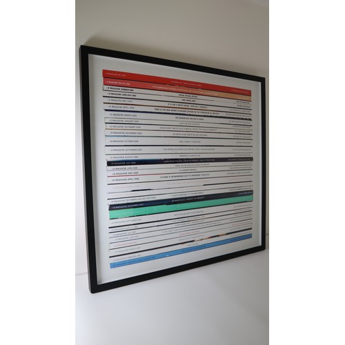 47 - ID Magazines (2014) by Mark Vessey (b. 1982)
70cm 70cm 
Limited edition 15 of 25
C-Type Photography ... 