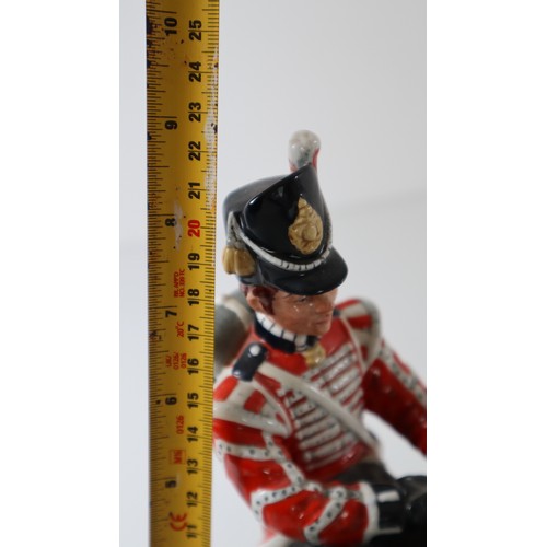 35 - Royal Doulton Drummer Boy Porcelain Figure HN 2679 1975 - 22cm