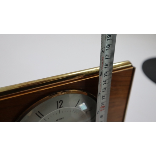 44 - 1940/50's Metamec Mantle clock 20cm x 15cm