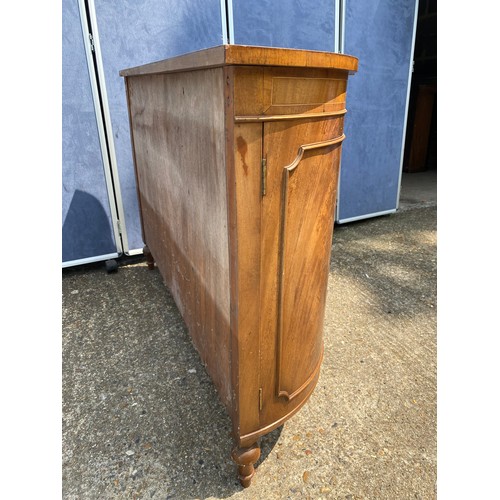 308 - 19th Century Mahogany Grill Front Credenza 122cm x 39cm x 83cm