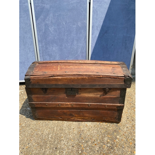 324 - Two Vintage wooden storage trunks