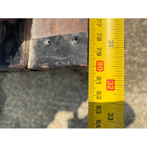 324 - Two Vintage wooden storage trunks