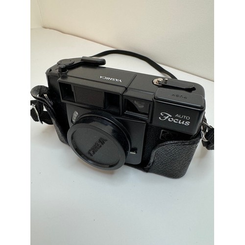 357 - Two Yashica 35mm Cameras - Electro 35 MC + Auto focus
