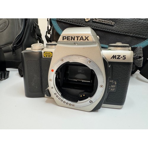 359 - Pentax MZ-5 Camera Body + Olympus is-1000 + hodalls