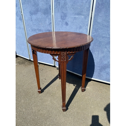 446 - Antique circular side table