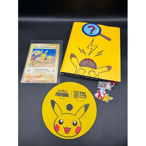 119D - Pokemon Album Containing Various Pikachu, Raichu, Morpeko & Dedenne Cards from various sets from the... 