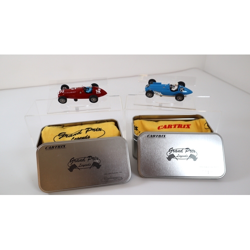 4 - Cartrix Grand Prix Legends Model 1951 Alfa Romeo 
 159 & 1950 Talbot Lago T26C in Tins