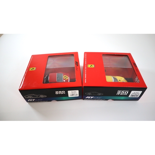 6 - Fly Collectables Ferrari 250 GTO '82 + Berlinetta 250 Le Mans Slot Cars boxed