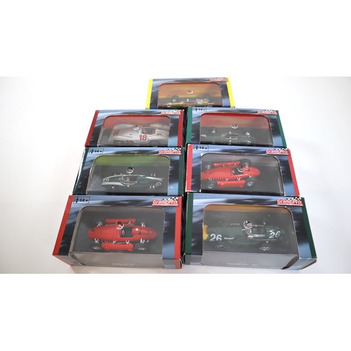 8 - Seven Grand Prix Legends of Formula 1 Diecast metal models Lotus Type 33, Vanwall VW57, Lancia D50 (... 