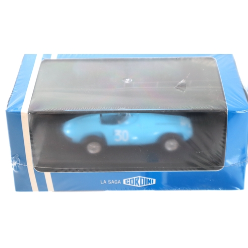 11 - Three boxed La Saga Gordini Models Type 16 Formule 1 , Type 16 Formule 2, + 1 other - 1:43 Scale