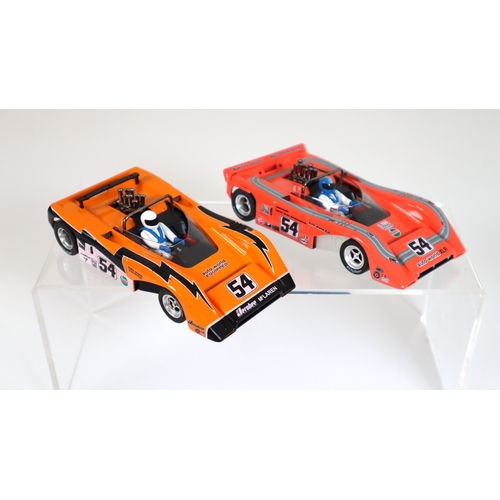 26 - 2 x Vanquish MG McLaren Slot Car Racing Models  1:32 Scale