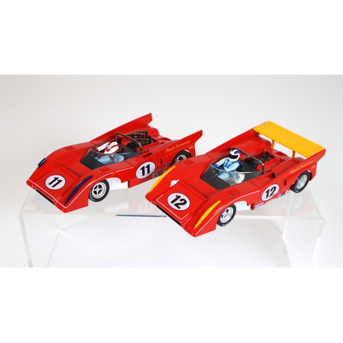 28 - 2 x Vanquish MG McLaren M8D + M8  Slot Car Racing Models  1:32 Scale