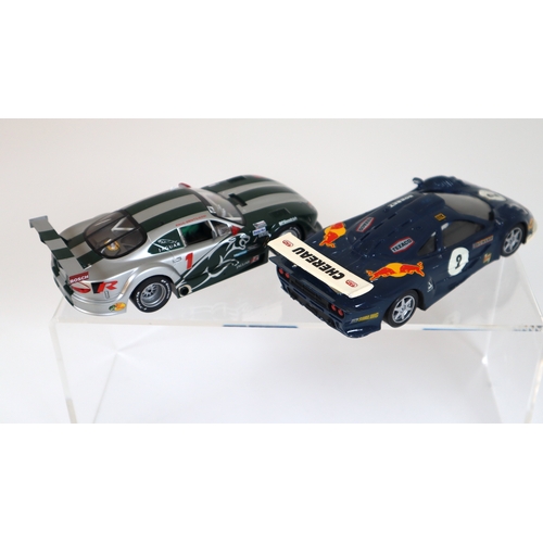 38 - Hornby Jaguar + Ninco McLaren Slot Car Racing Models  1:32 Scale