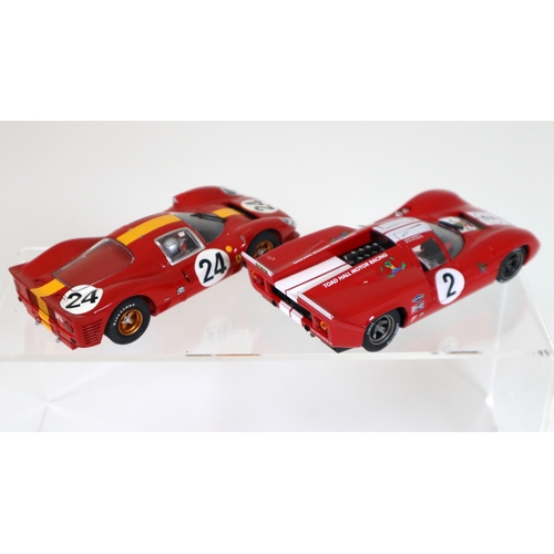 41 - Fly Lola T70 + Hornby Ferrari Slot Car Racing Models  1:32 Scale