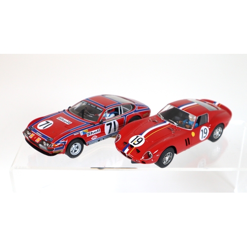 42 - 2 x Fly Ferrari Slot Car Racing Models 1:32 Scale