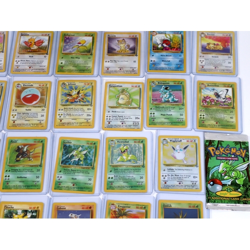 200 - Pokemon TCG - Part complete set of Jungle series from Wizard of the Coast era 1999 includes 10 holog... 