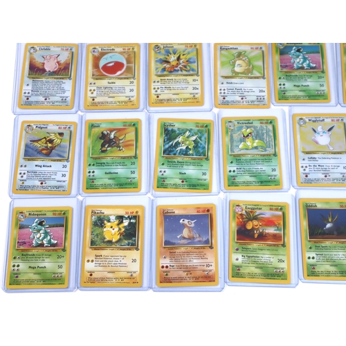 200 - Pokemon TCG - Part complete set of Jungle series from Wizard of the Coast era 1999 includes 10 holog... 