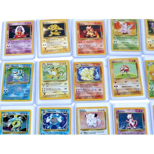 201 - Pokemon TCG - Part Complete Base Set from the Wizard of the Coast Era 1999 + 2 Black Star Promos, 11... 