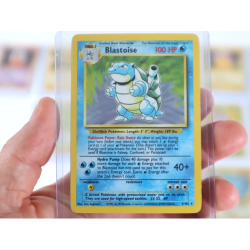 201 - Pokemon TCG - Part Complete Base Set from the Wizard of the Coast Era 1999 + 2 Black Star Promos, 11... 