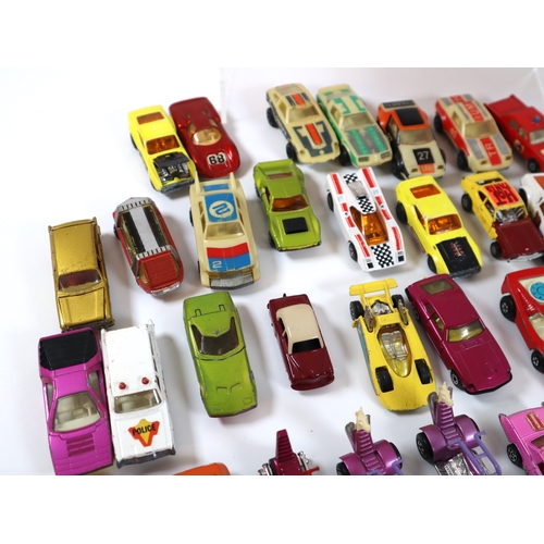 70 - Collection of boxed and loose Corgi & Matchbox 1:64 scale die cast model cars / trikes