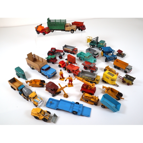 71 - Collection of Corgi & Dinky die-cast metal commercial vehicles 1:32 scale