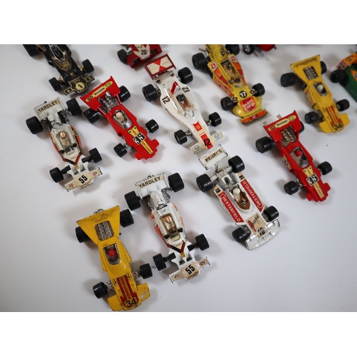 73 - Collection of Corgi Whizzwheels & Matchbox Speedkings Formula 1 / Grand Prix die-cast metal models 1... 