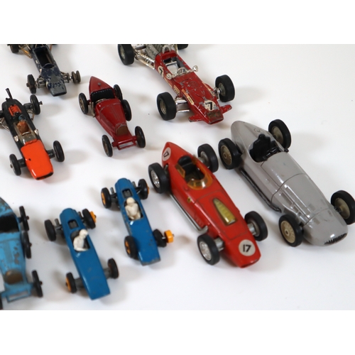 74 - Collection of Dinky, Corgi & Matchbox Die-cast Model F1/ Grand Prix / Racers