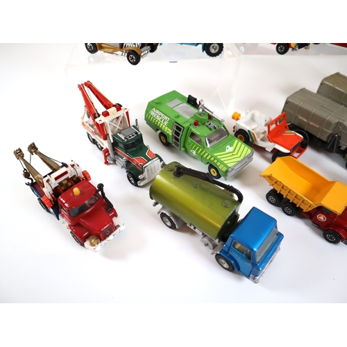 84 - Collection of Dinky & Corgi Toys + others including Lunar Roving Vehicle / Commercial transportation