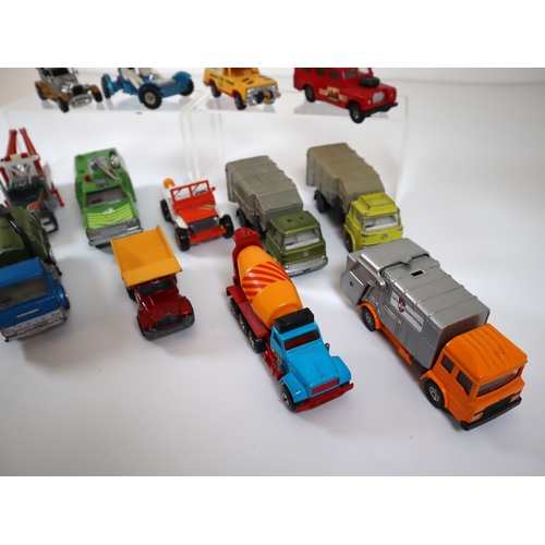 84 - Collection of Dinky & Corgi Toys + others including Lunar Roving Vehicle / Commercial transportation