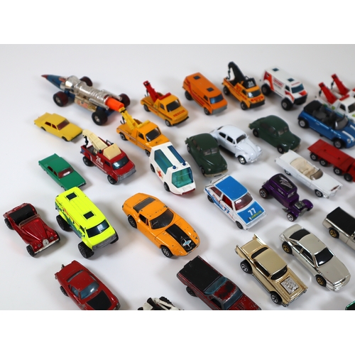 87 - Collection of Loose Mattel Hotwheels, Whizzwheels, Speedkings + others