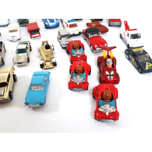 87 - Collection of Loose Mattel Hotwheels, Whizzwheels, Speedkings + others