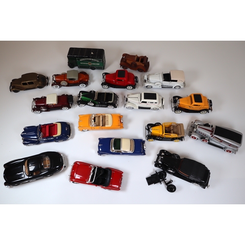 99 - Collection of Loose Die-Cast Metal Corgi, Matchbox Lledo classic car models