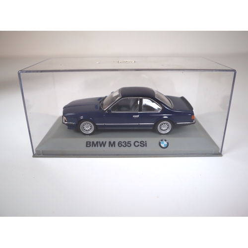 104 - Schuco & Minichamps cased BMW 1:32 Die-Cast models BMW 503, M Roadster, M 635 CSi, 315/1