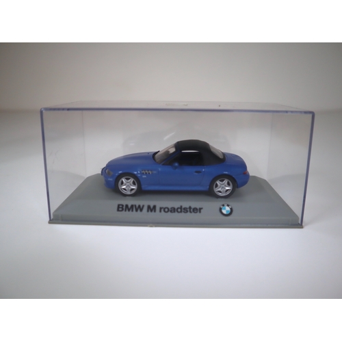 104 - Schuco & Minichamps cased BMW 1:32 Die-Cast models BMW 503, M Roadster, M 635 CSi, 315/1