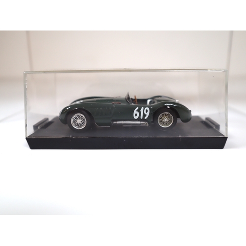 105 - Cased 1:32 Scale Jaguar E Type, XK120 C Type Winner LeMans 1953, XK120 C Type Die-Cast Model Racers