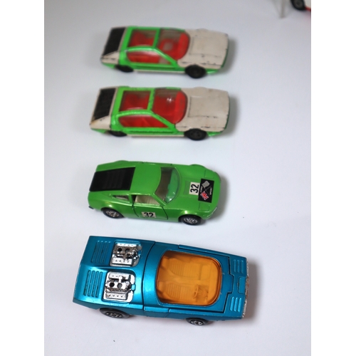 112 - Collection of Corgi , Dinky & Matchbox Die-Cast model cars - Carrera 6 , Lamborghini Marzal, Whizzwh... 