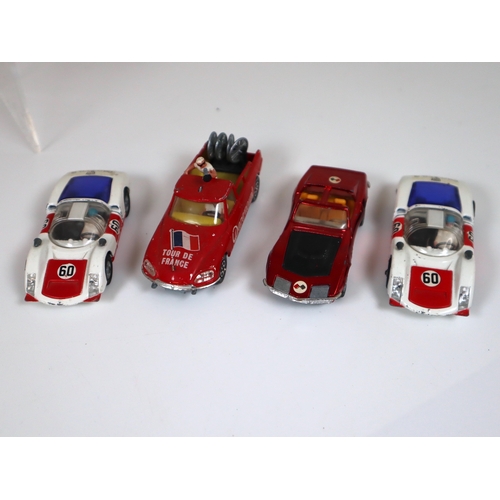 112 - Collection of Corgi , Dinky & Matchbox Die-Cast model cars - Carrera 6 , Lamborghini Marzal, Whizzwh... 