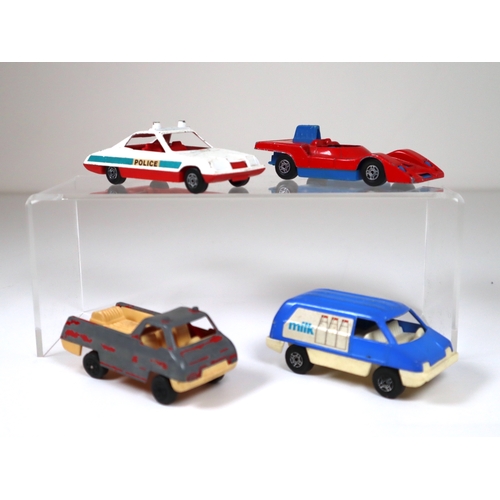 114 - Four Corgi Cubs Die-Cast & Plastic Model Cars