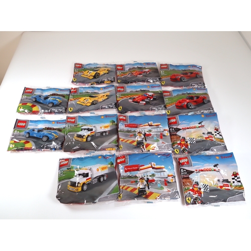 122 - Sealed Lego Shell V Power Bags - 40190 (2), 40191 (2), 40192 (2), 40193 (2), 40194 (2), 40195 (2), 4... 