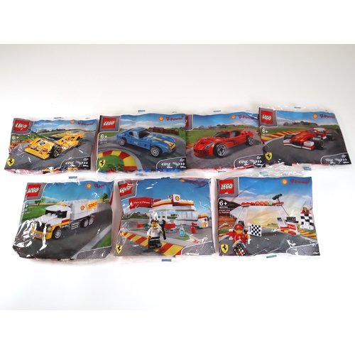 123 - Sealed Lego Shell V Power Bags - 40190 (2), 40191 (2), 40192 (2), 40193 (2), 40194 (2), 40195 (2), 4... 