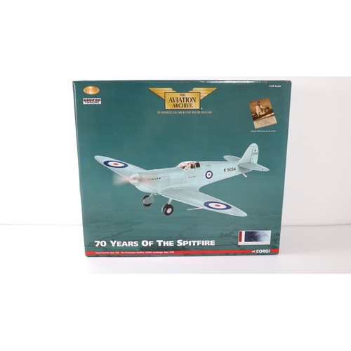 139 - Corgi Aviation Archive AA33908 Supermarine Type 300 K5054 The Prototype Spitfire 1:32 Scale