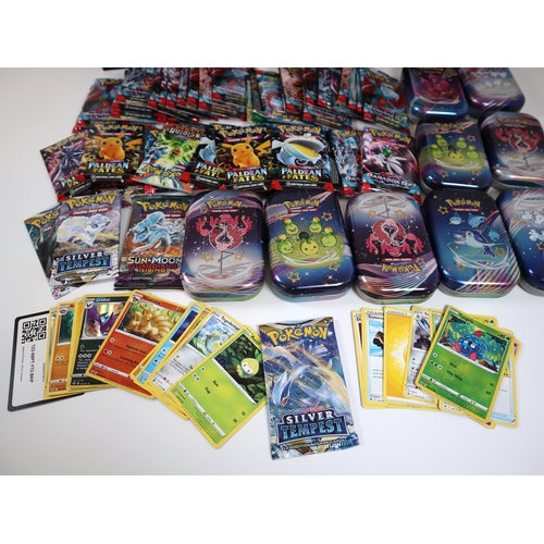 197 - Pokemon TCG - Large quantity of opened packs and Elite Trainer Boxes including non Holo, Reverse Hol... 