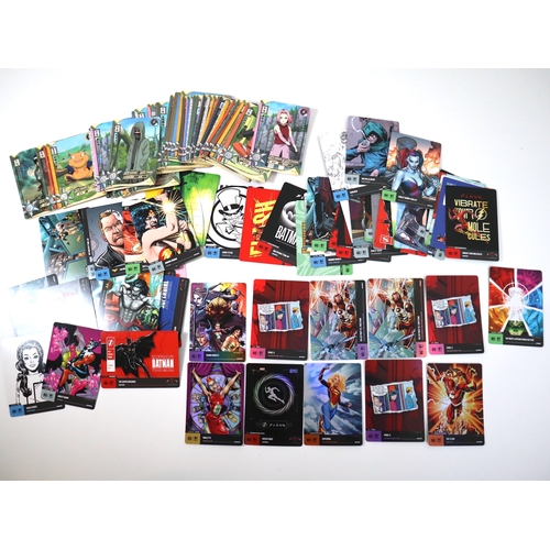 206 - Quantity of Naruto Japanese Trading Cards & HRO DC Comics Trading Cards including Holos