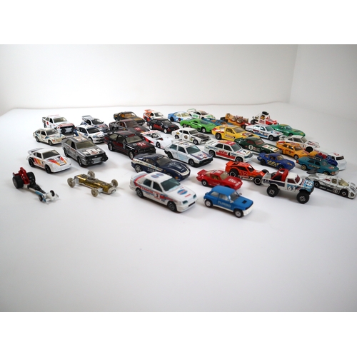 209 - Collection of Rally & Racing die-cast model cars from Corgi , Matchbox / Whizzwheels + others