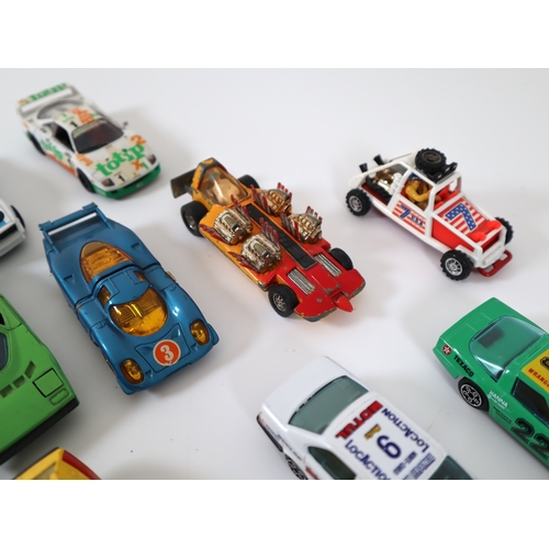 209 - Collection of Rally & Racing die-cast model cars from Corgi , Matchbox / Whizzwheels + others