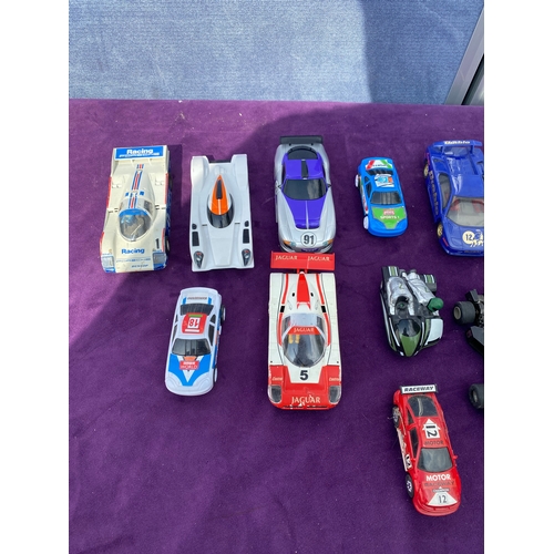 222 - Loose miscellaneous Scalextrics cars.