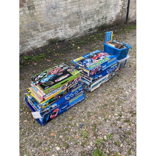 224 - Scalextric boxes of TRACKS ONLY