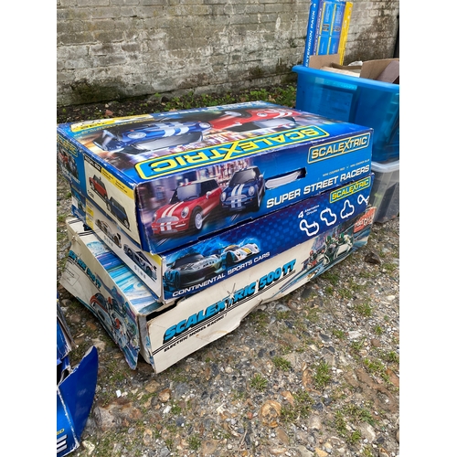 224 - Scalextric boxes of TRACKS ONLY